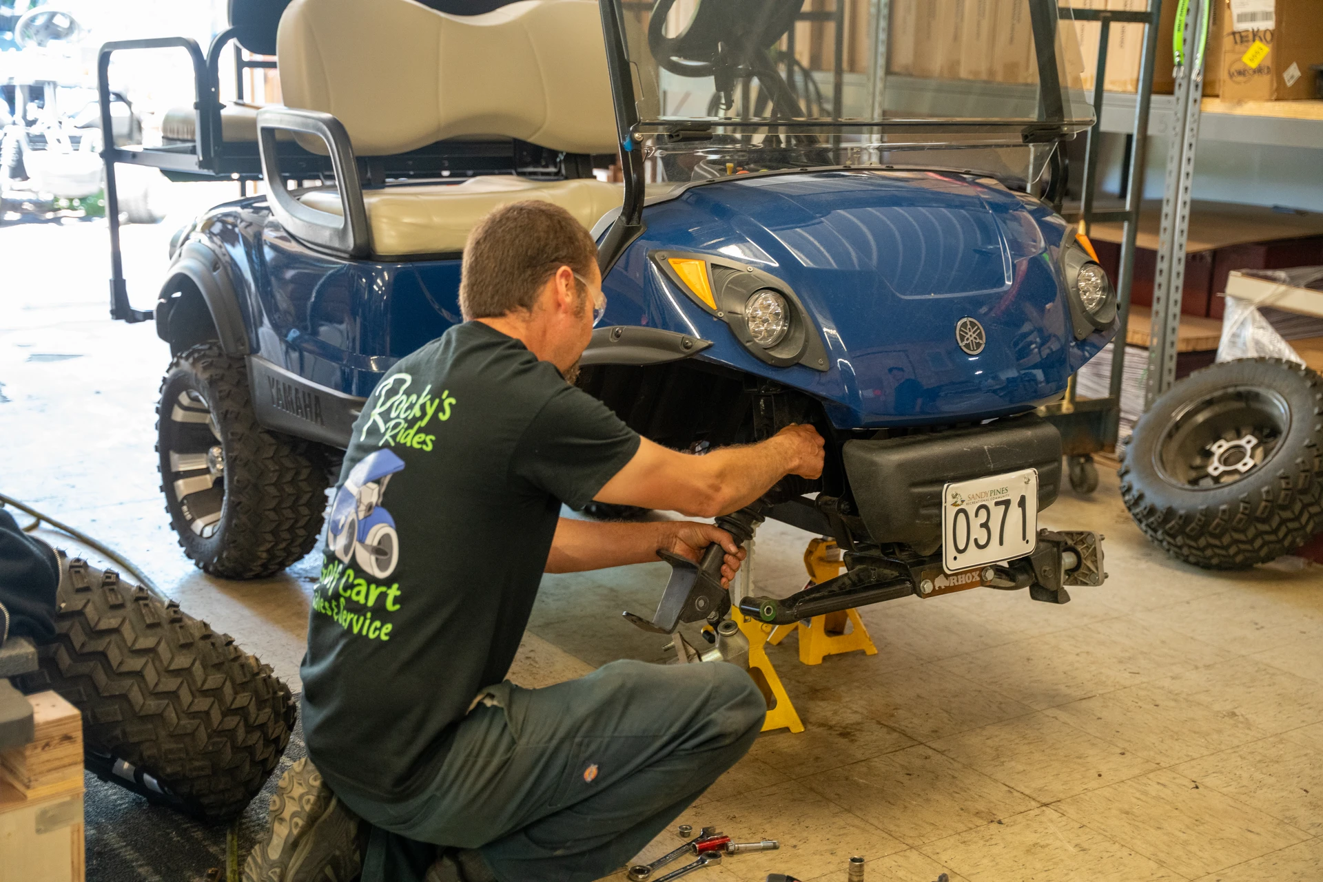 Golf cart service and repair