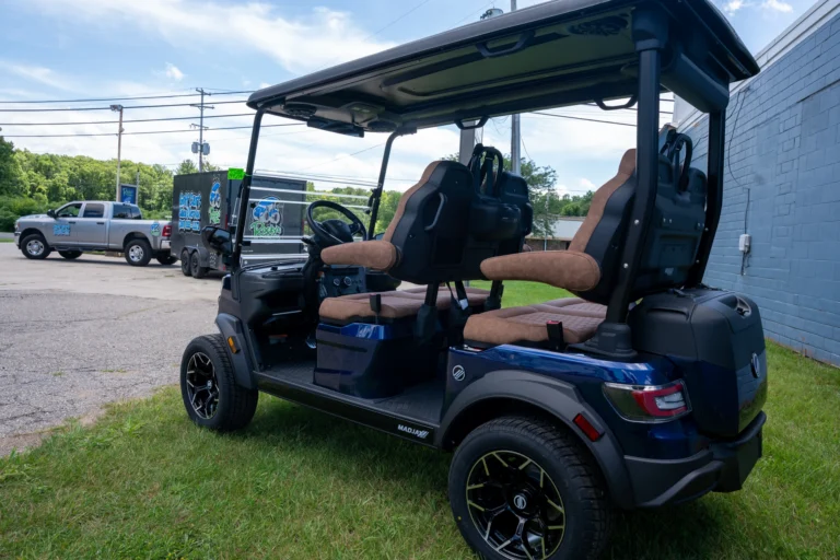 MadJax golf cart at Rocky’s Rides in Allegan